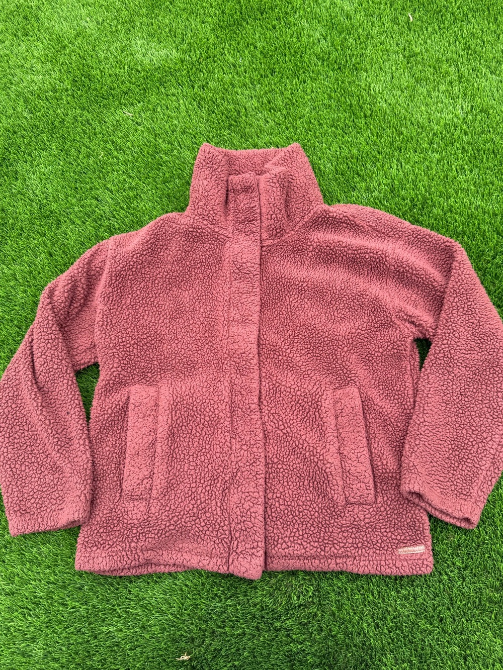 Billabong Sherpa teddy Jacket - Dusty Rose
